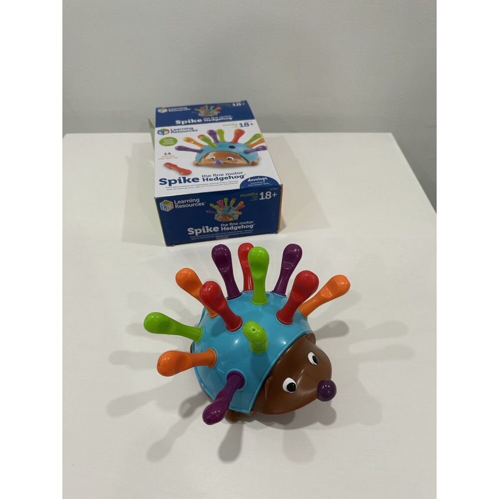Learning Resources Spike Fine Motor Hedgehog 14 Piece Toddler Toy 18+ Months